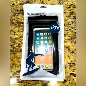 Waterproof Black Phone Pouch